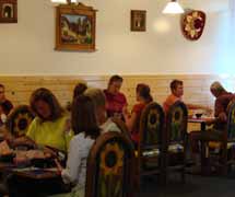 Family and friends dine at El Abuelito Mexican Restaurant in Jackson Hole