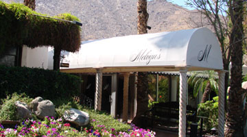 Melvyns Restaurant at the Inleside Inn is located at 200 W Ramon Rd in Palm springs